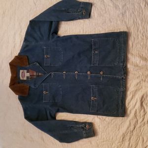 Lined denim jacket